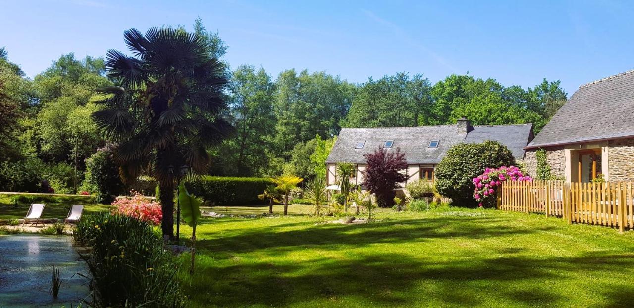 Le Vieux Moulin Gites - Detached Cottage With Garden Views And Pool Guégon Exteriér fotografie