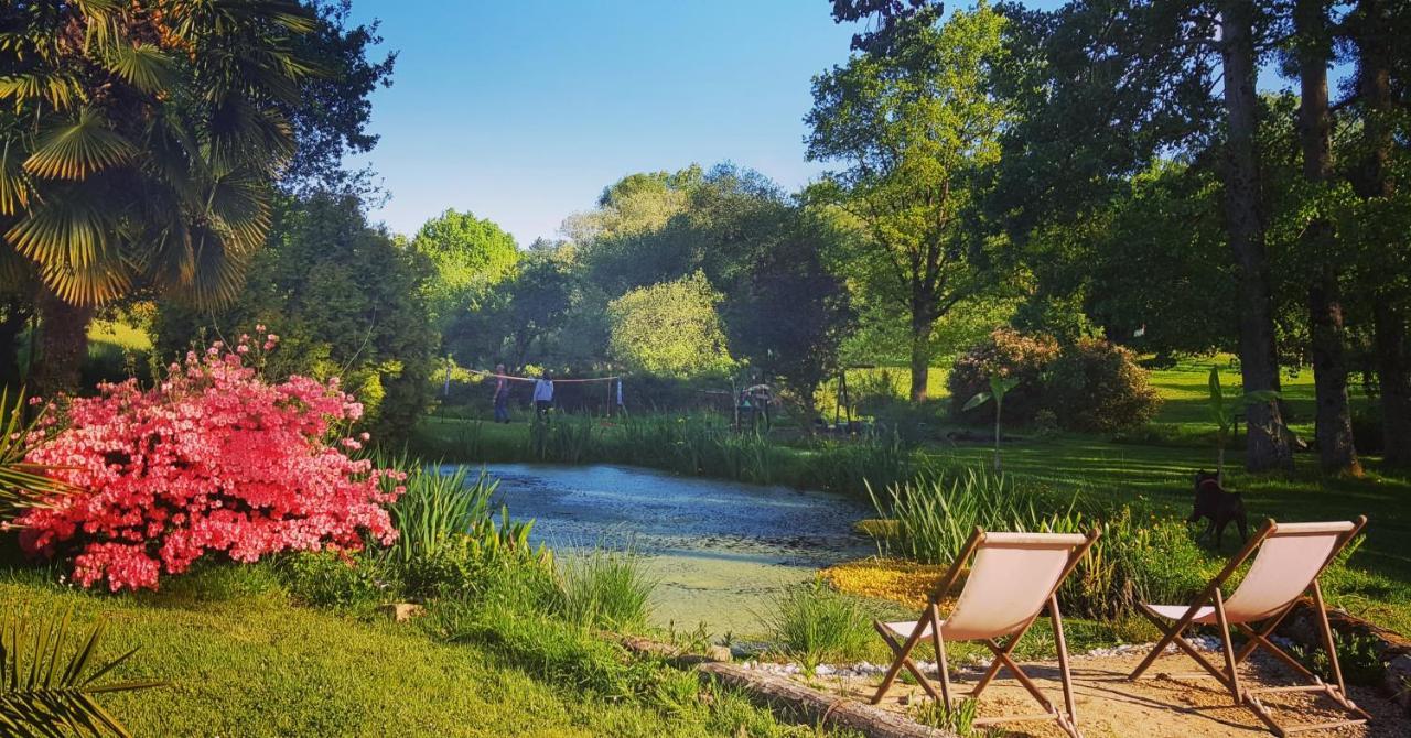 Le Vieux Moulin Gites - Detached Cottage With Garden Views And Pool Guégon Exteriér fotografie